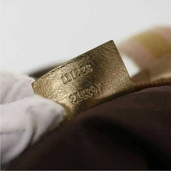 Gucci canvas tote/handbag and matching long wallet! - Picture 15 of 16